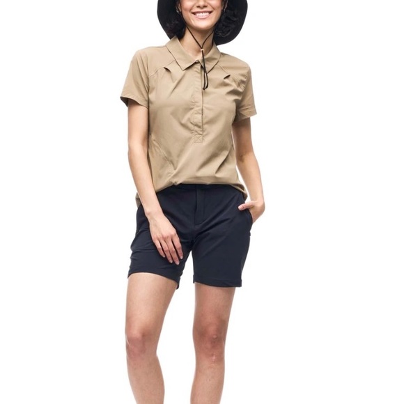 NWT Indyeva Strada Hiking Shorts Black LARGE - Picture 1 of 6